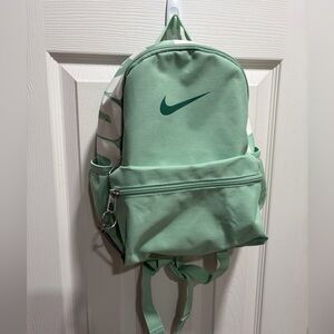 Nike Light Green Mini Backpack with Logo